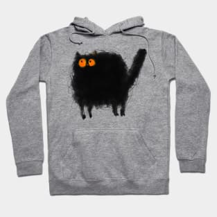 Black Cat Creative Artwork Hoodie